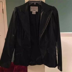B B Dakota faux leather jacket