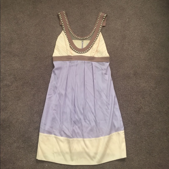 Party dress with sheer top - worn once . - Picture 1 of 3