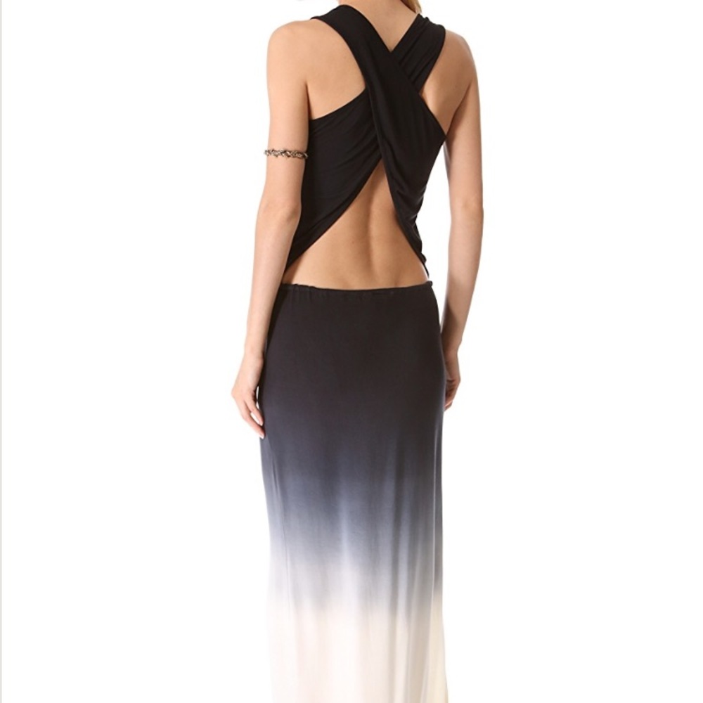 Young Fabulous & Broke 'Gracie' black ombré dress