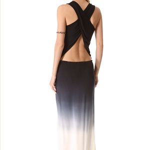 Young Fabulous & Broke 'Gracie' black ombré dress