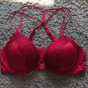 Victoria’s Secret Strappy Red Bra