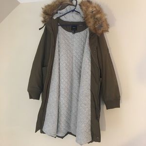 Warm Olive green coat