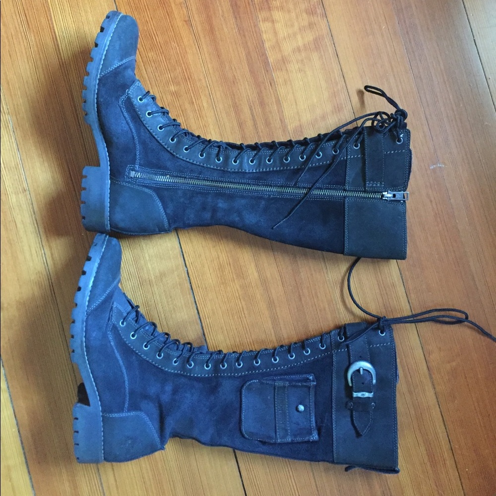 Timberland tie boots