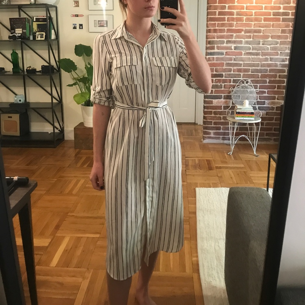 Who What Wear Button Up Dress