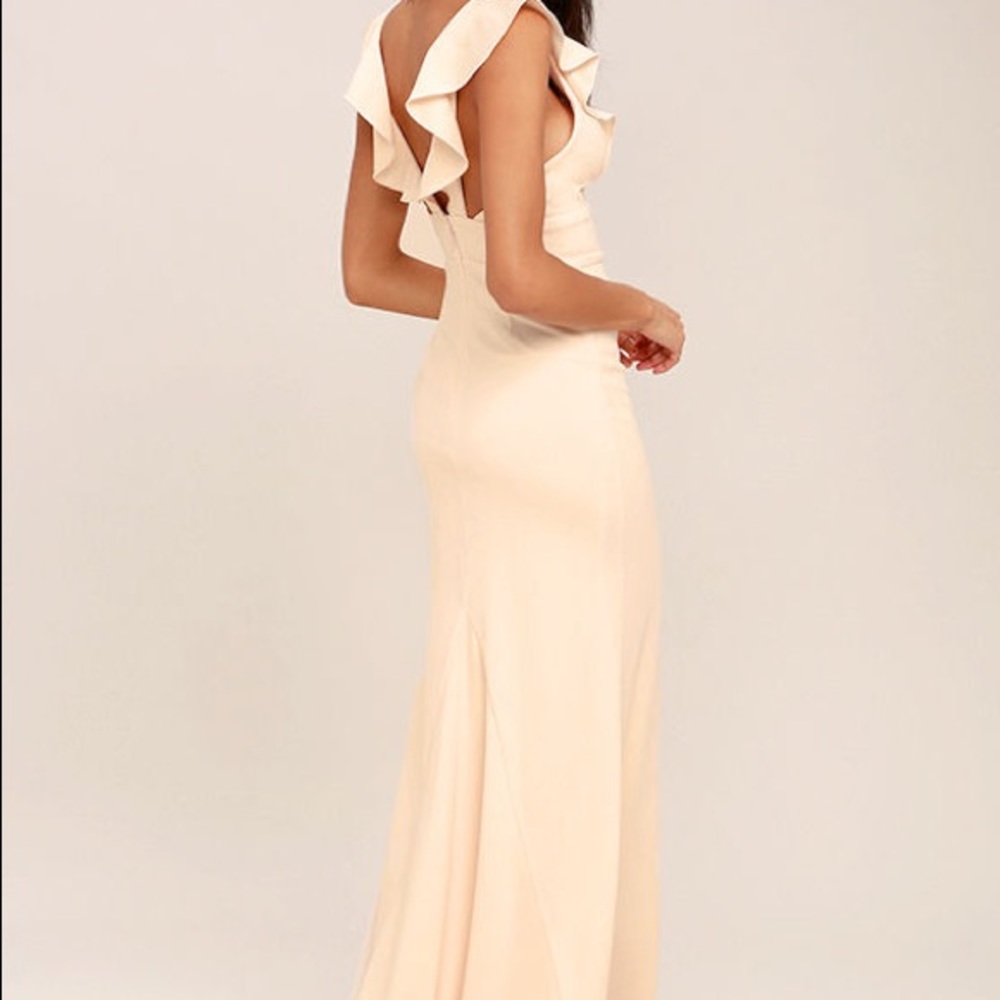 SOLD Lulu's Perfect Opportunity Maxi Dress NWT