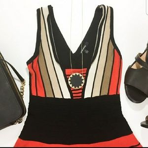 WOW Couture color block dress