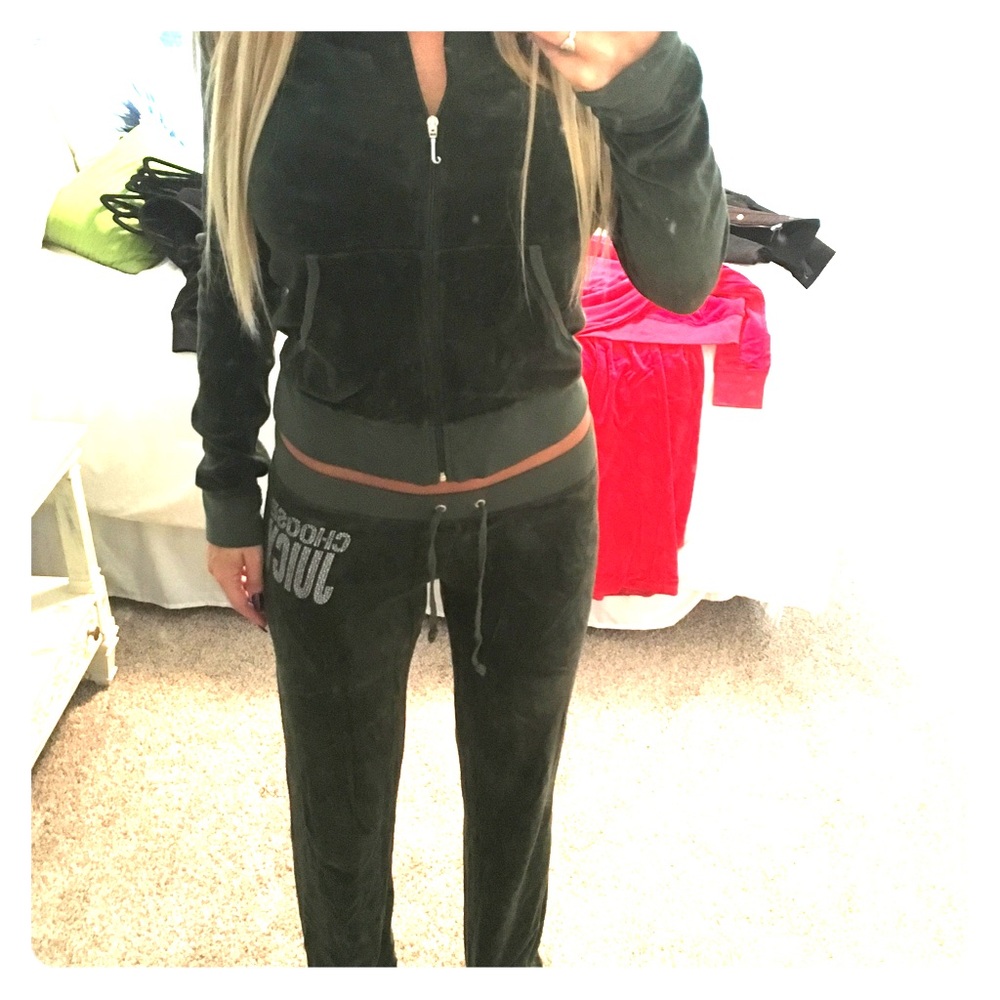 Juicy Couture Green Tracksuit