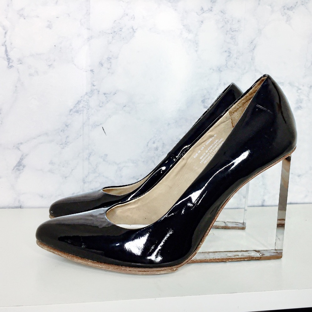 Maison Margiela Glass Wedge Heel