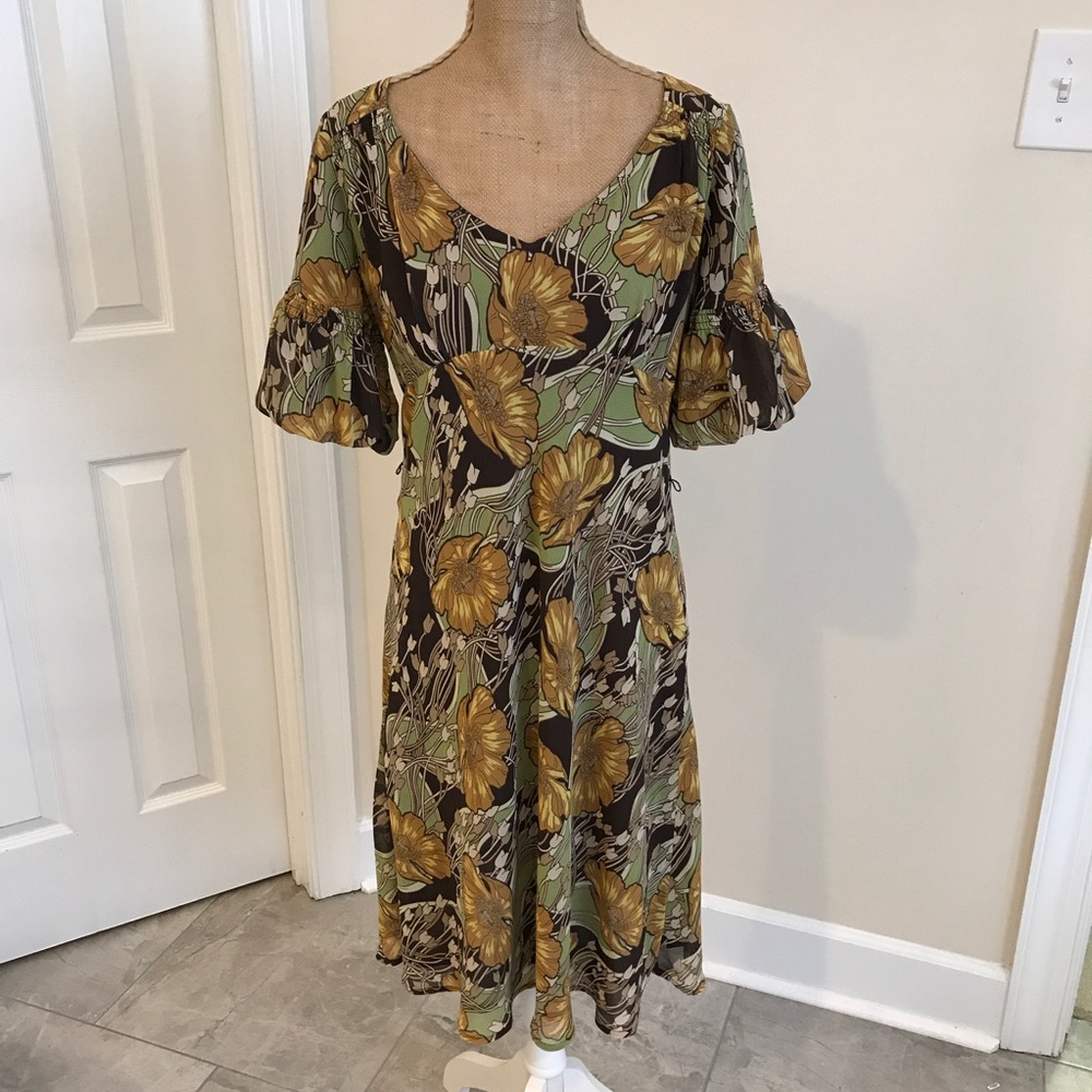LOFT Green Dress