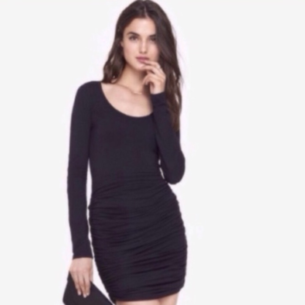 Women’s Express Ruched Waisted Dress