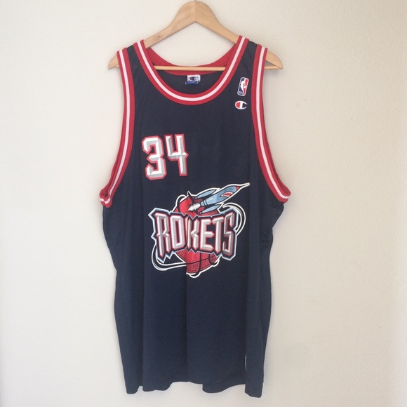 Vintage Champion Houston Rockets Olajuwon Jersey - Picture 2 of 8