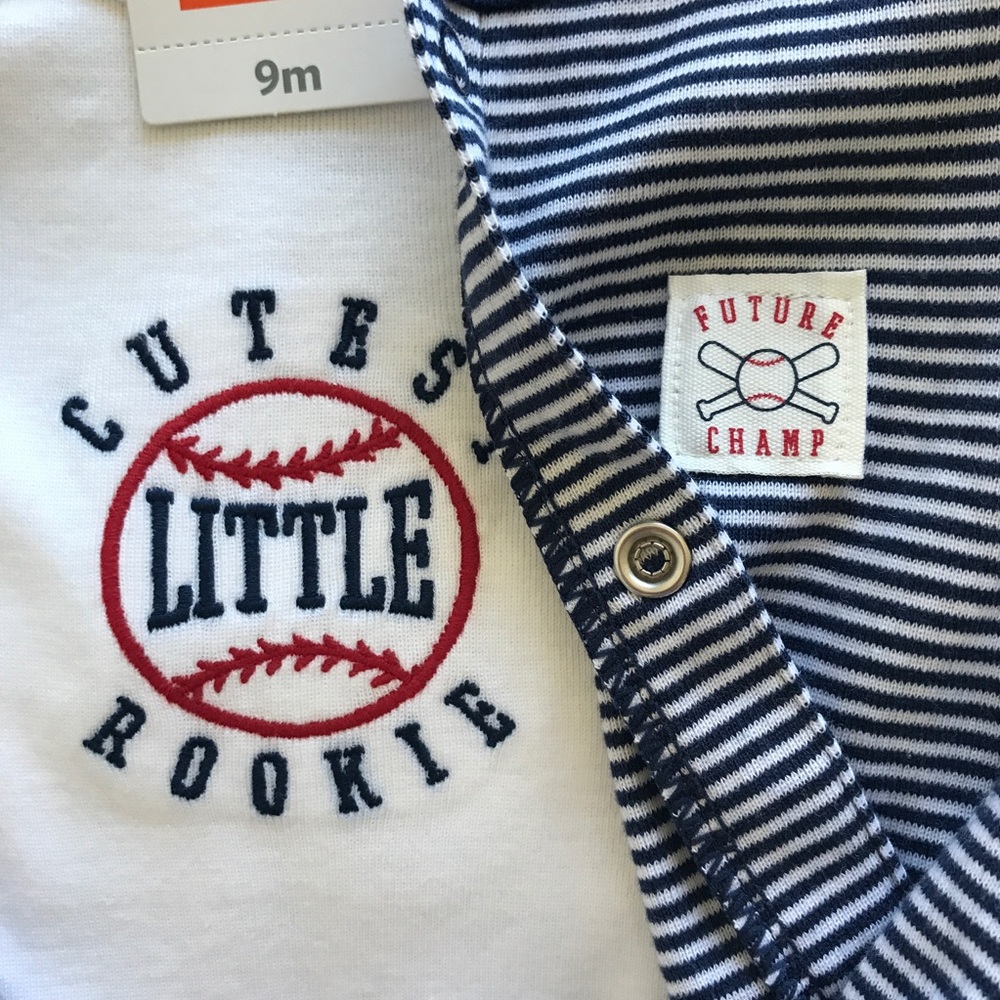 Baby Baseball Outfit 9m