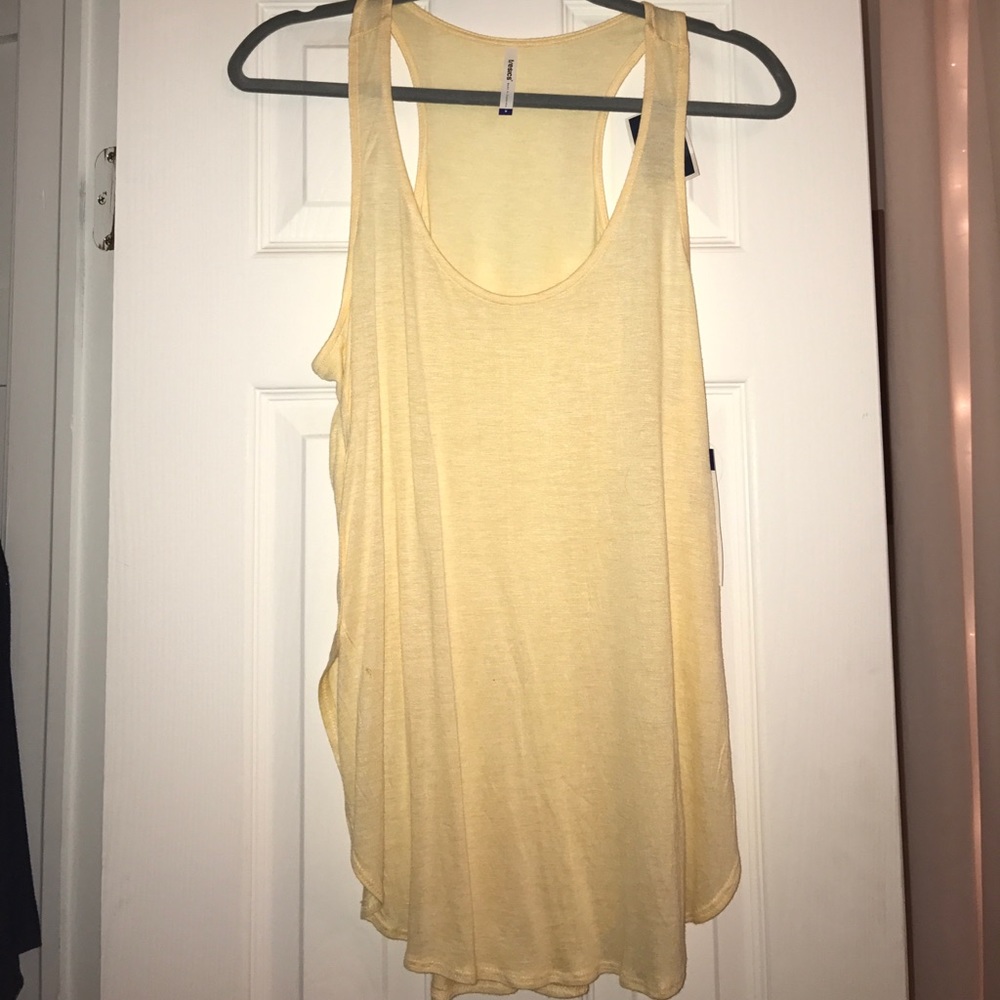 Yellow tank top