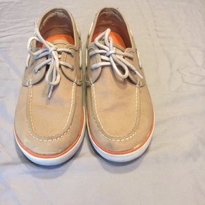 Boys  Nautica Canvas Boat Shoes