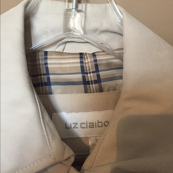 Liz Claiborne Trench / Pea Coat - Picture 2 of 3