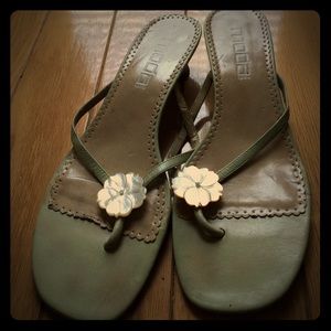 Mint / Green Moda Sandals . Super Cute!