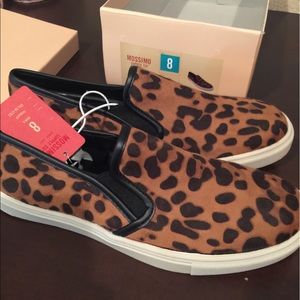 Nwt mossimo leopard print dedra shoes size 8