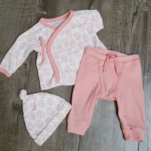 3 piece baby girl set. Old Navy 3/6 month