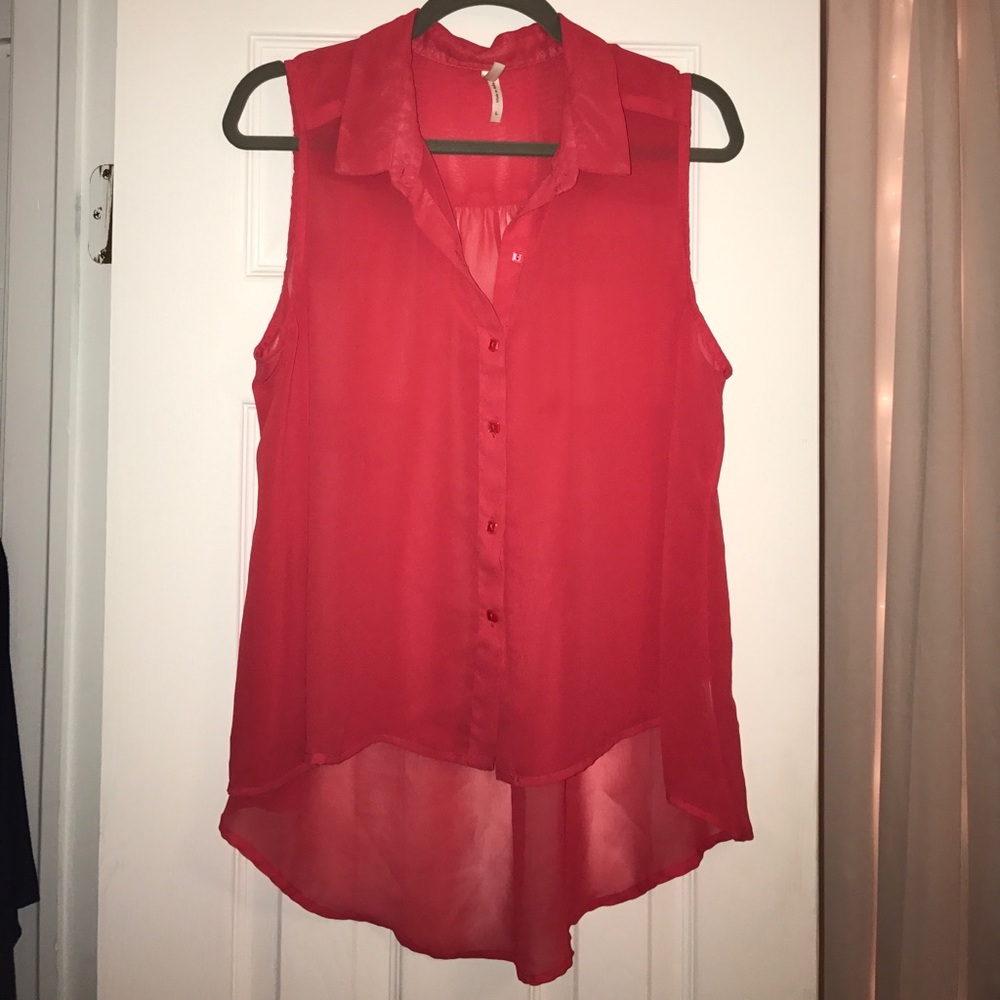 Tank top blouse