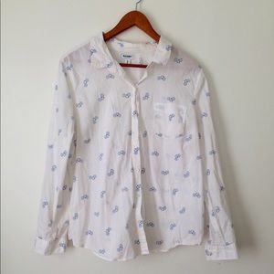 Old Navy Bicycle Button-up