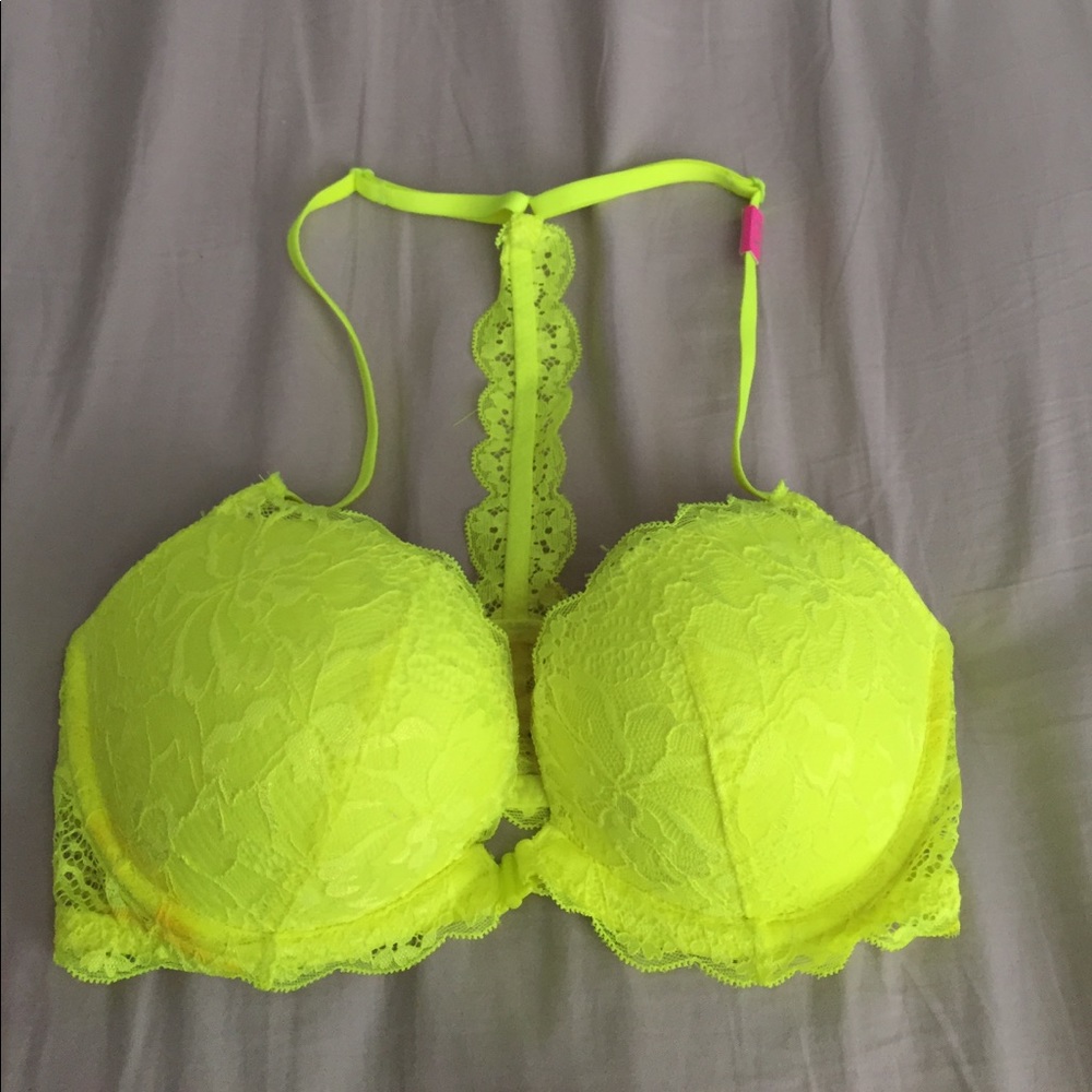 Victoria's Secret PINK Lace Push Up Bra