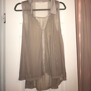 Blouse tank top