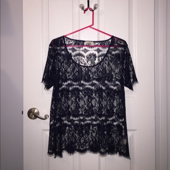 Fossil Tops - Lace Fossil Blouse