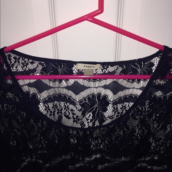 Lace Fossil Blouse - Picture 2 of 3