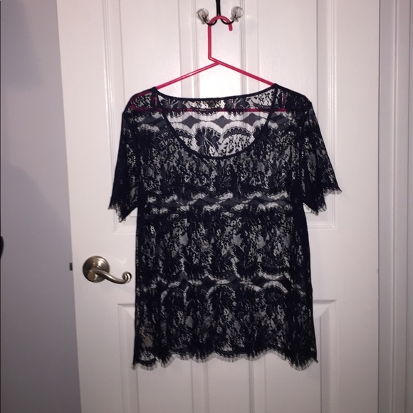 Lace Fossil Blouse - Picture 3 of 3