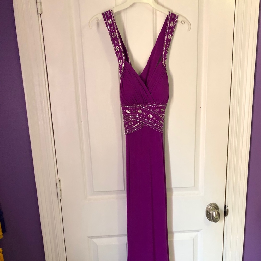 Open-back formal dress