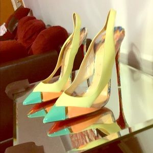Authentic Christian Louboutin (lightly worn)