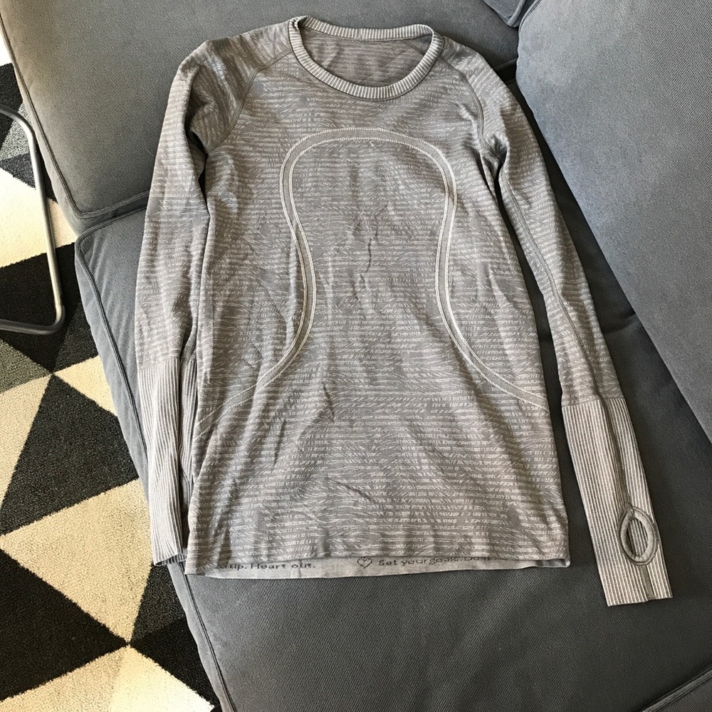 Lululemon Grey shirt
