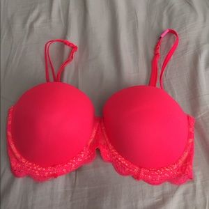 Victoria's Secret PINK Push Up Strapless Bra