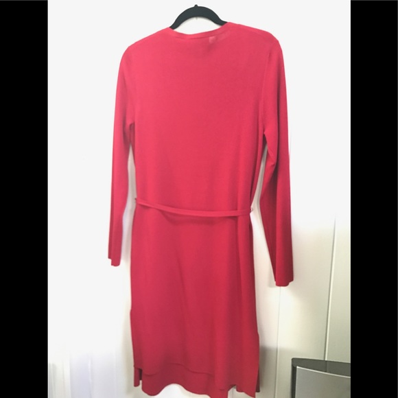 Spencer Jeremey red coat dress size 8 - Picture 4 of 7