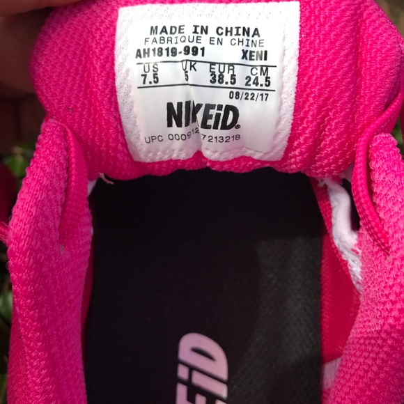 NWT Nike ID Air Zoom Pegasus 34 Pink WMNS - Picture 8 of 8