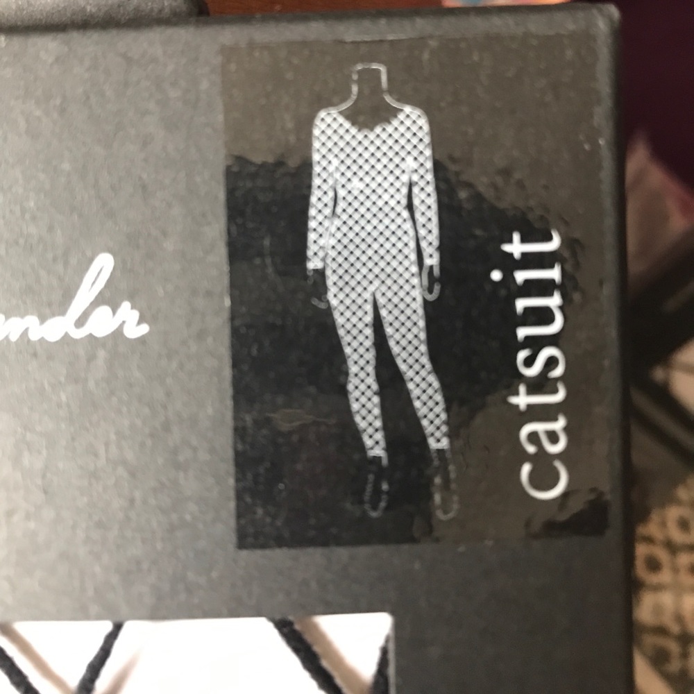 Full body fishnet catsuit - Picture 6 of 6