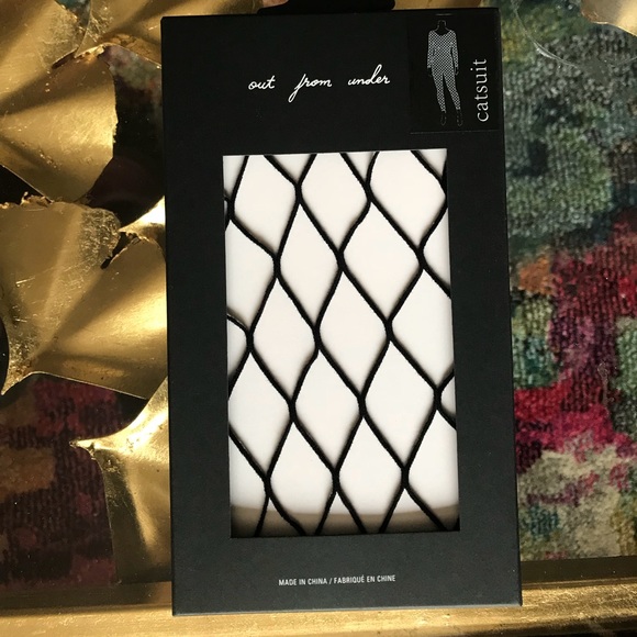 Full body fishnet catsuit - Picture 2 of 6