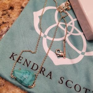 Brand new Kendra Scott Isla necklace in Turquoise