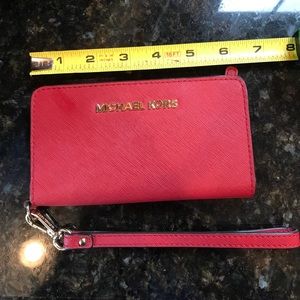 Michael Kors tech wristlet