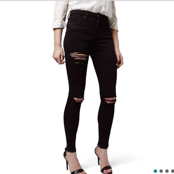 Topshop Denim - TopShop Destroyed Jeans