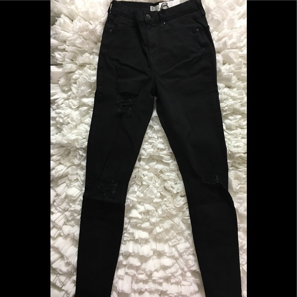 TopShop Destroyed Jeans - Picture 6 of 6