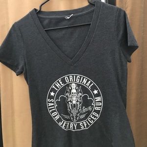 Sailor Jerry Spiced Rum V-Neck top