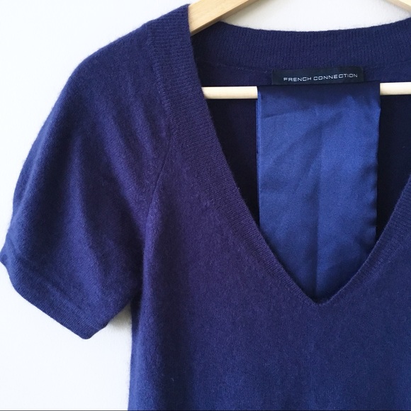 NWOT! French Connection Violet Sweater Dress - Picture 3 of 7