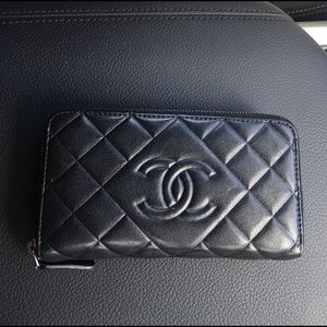 Chanel Caviar Leather Wallet (New w/o tags)