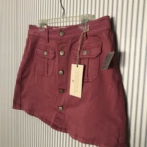 Button up skirt