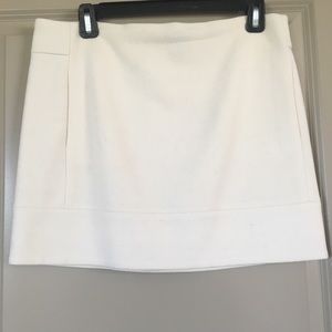 JCREW Cream Wool Skirt, Size 4