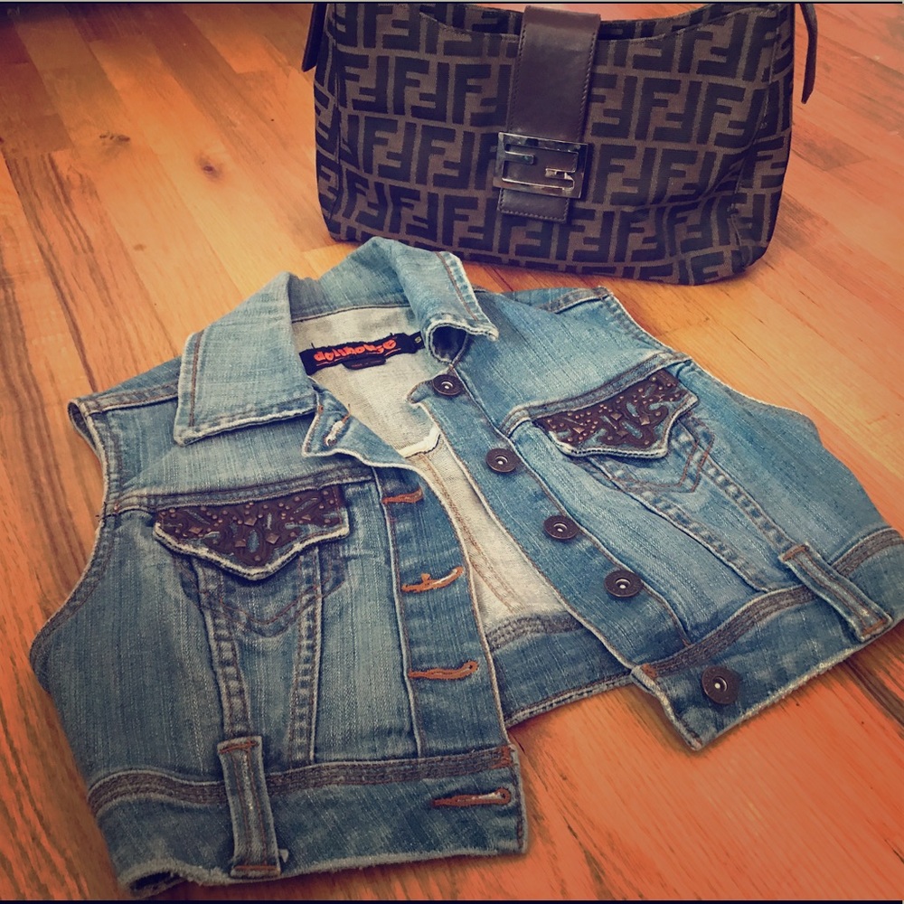 Dollhouse Denim Vest