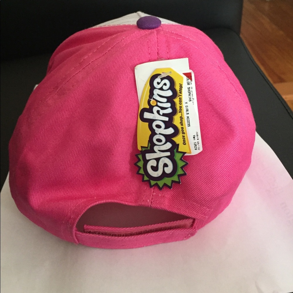 Shopkins Girls Doodle Graphic Hat...Multicolored - Picture 2 of 4