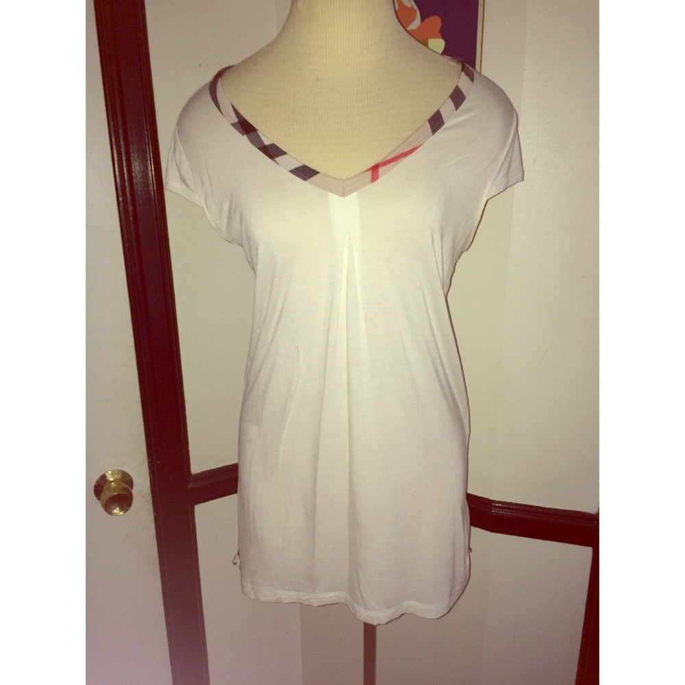 Burberry Brit white tee