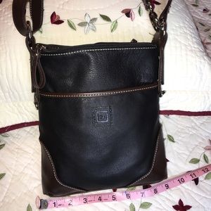 Stone Mountain brand leather crossbody purse